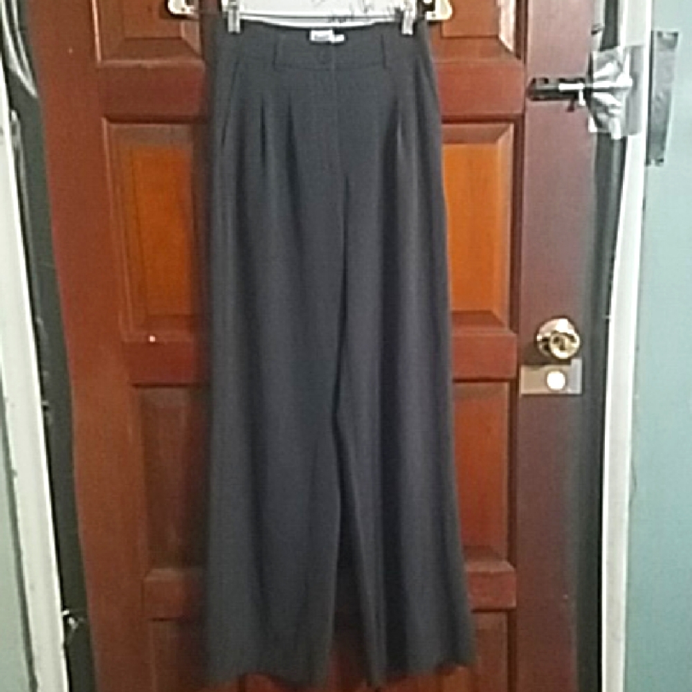 Princess Polly Charcoal Dress Trousers, Size:4 Length: 32